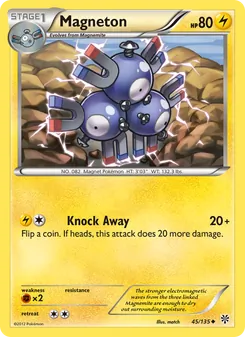 Magneton card from Plasma Storm, number 45/135