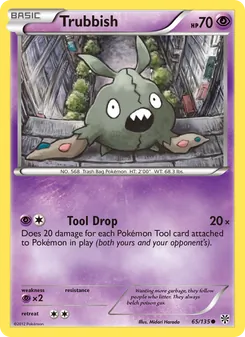 Trubbish card from Plasma Storm, number 65/135