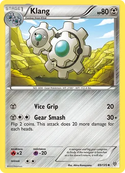 Klang card from Plasma Storm, number 89/135