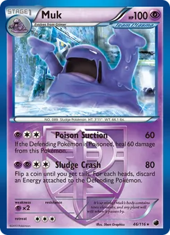 Muk card from Plasma Freeze, number 46/116