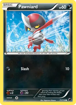Pawniard card from Plasma Freeze, number 71/116