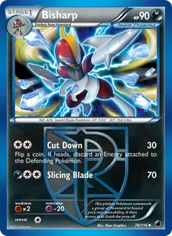 Bisharp card from Plasma Freeze, number 74/116