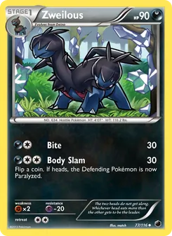 Zweilous card from Plasma Freeze, number 77/116