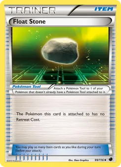 Float Stone card from Plasma Freeze, number 99/116