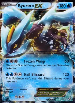 Kaart Kyurem-EX uit BW Black Star Promos, nummer BW37/101