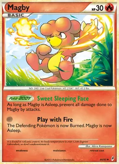 Magby card from Call of Legends, number 46/95