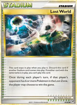 Lost World card from Call of Legends, number 81/95