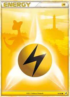 Lightning Energy card from Call of Legends, number 91/95