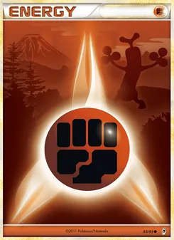 Fighting Energy card from Call of Legends, number 93/95