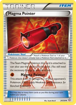 Magma Pointer card from Double Crisis, number 24/34