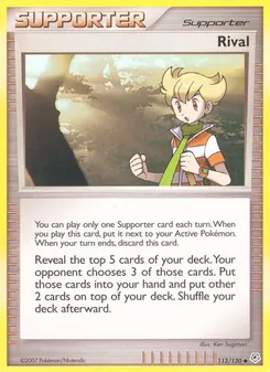 Rival card from Diamond & Pearl, number 113/130