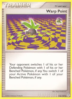 Warp Point card from Diamond & Pearl, number 116/130