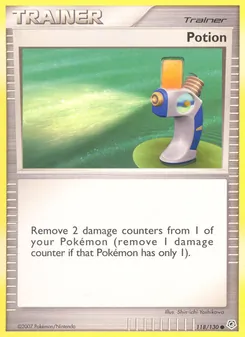 Potion card from Diamond & Pearl, number 118/130