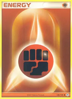 Fighting Energy card from Diamond & Pearl, number 128/130