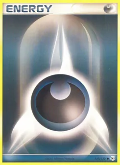 Darkness Energy card from Diamond & Pearl, number 129/130