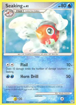 Seaking card from Diamond & Pearl, number 62/130