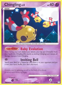 Chingling card from Mysterious Treasures, number 42/123