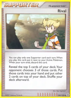 Rival card from Secret Wonders, number 124/132