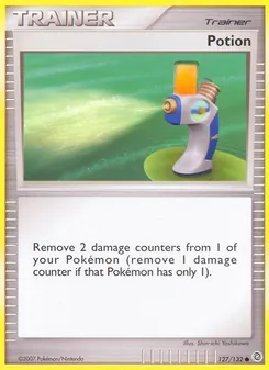 Potion card from Secret Wonders, number 127/132