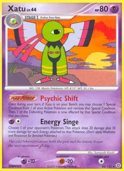 Xatu card from Secret Wonders, number 44/132