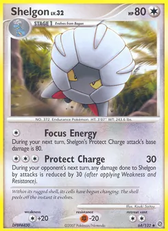 Shelgon card from Secret Wonders, number 64/132