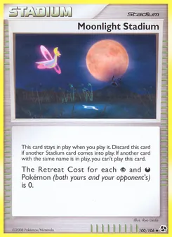 Moonlight Stadium card from Great Encounters, number 100/106