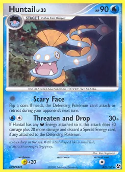 Huntail card from Great Encounters, number 42/106