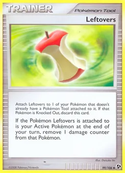 Leftovers card from Great Encounters, number 99/106