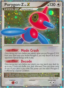 Porygon-Z card from Majestic Dawn, number 100/100