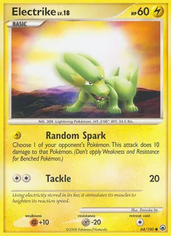 Electrike card from Majestic Dawn, number 64/100