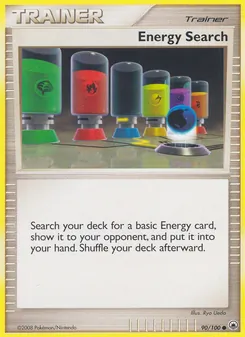 Energy Search card from Majestic Dawn, number 90/100