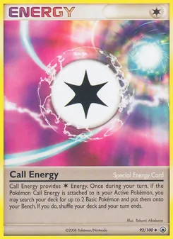 Call Energy card from Majestic Dawn, number 92/100