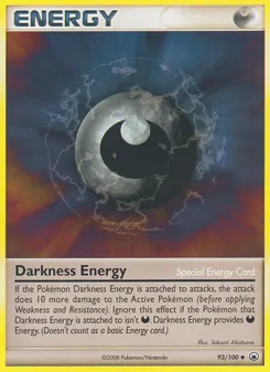 Darkness Energy card from Majestic Dawn, number 93/100