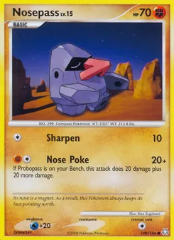 Nosepass card from Legends Awakened, number 109/146