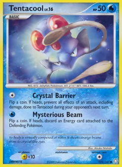 Tentacool card from Legends Awakened, number 125/146