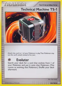 Technical Machine TS-1 card from Legends Awakened, number 136/146