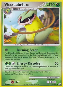 Victreebel card from Legends Awakened, number 44/146