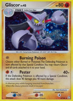 Gliscor card from Legends Awakened, number 5/146