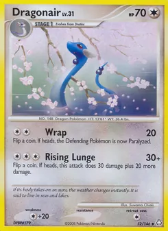 Dragonair card from Legends Awakened, number 52/146