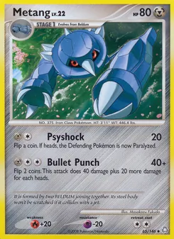 Metang card from Legends Awakened, number 65/146