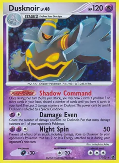 Dusknoir card from Stormfront, number 1/100