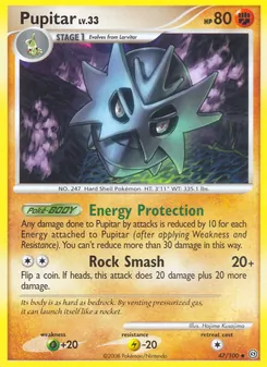 Pupitar card from Stormfront, number 47/100