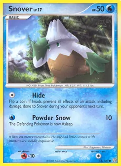 Snover card from Stormfront, number 74/100