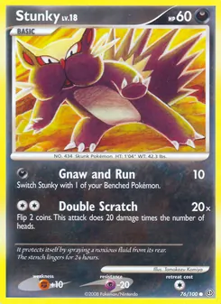 Stunky card from Stormfront, number 76/100