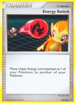 Energy Switch card from Stormfront, number 84/100