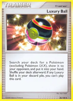 Luxury Ball card from Stormfront, number 86/100