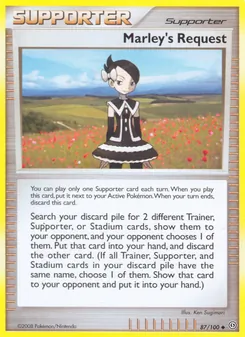Marley's Request card from Stormfront, number 87/100
