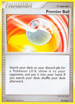 Premier Ball card from Stormfront, number 91/100
