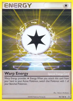 Warp Energy card from Stormfront, number 95/100