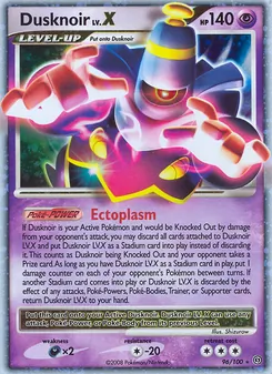Dusknoir card from Stormfront, number 96/100